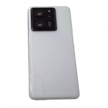 TAPA TRASERA XIAOMI 13T / 13T PRO WHITE CON LENTE DE CAMARA